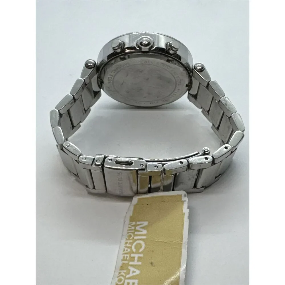 Michael Kors MK5353 Women Silver Stainless Steel Analog Dial Wrist Watch JNA379